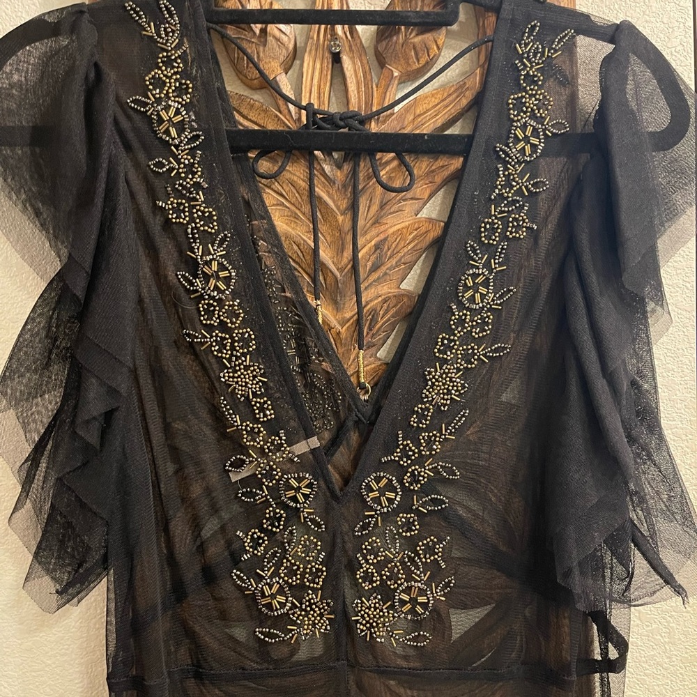 Beaded tulle dress - Picture 15 of 17